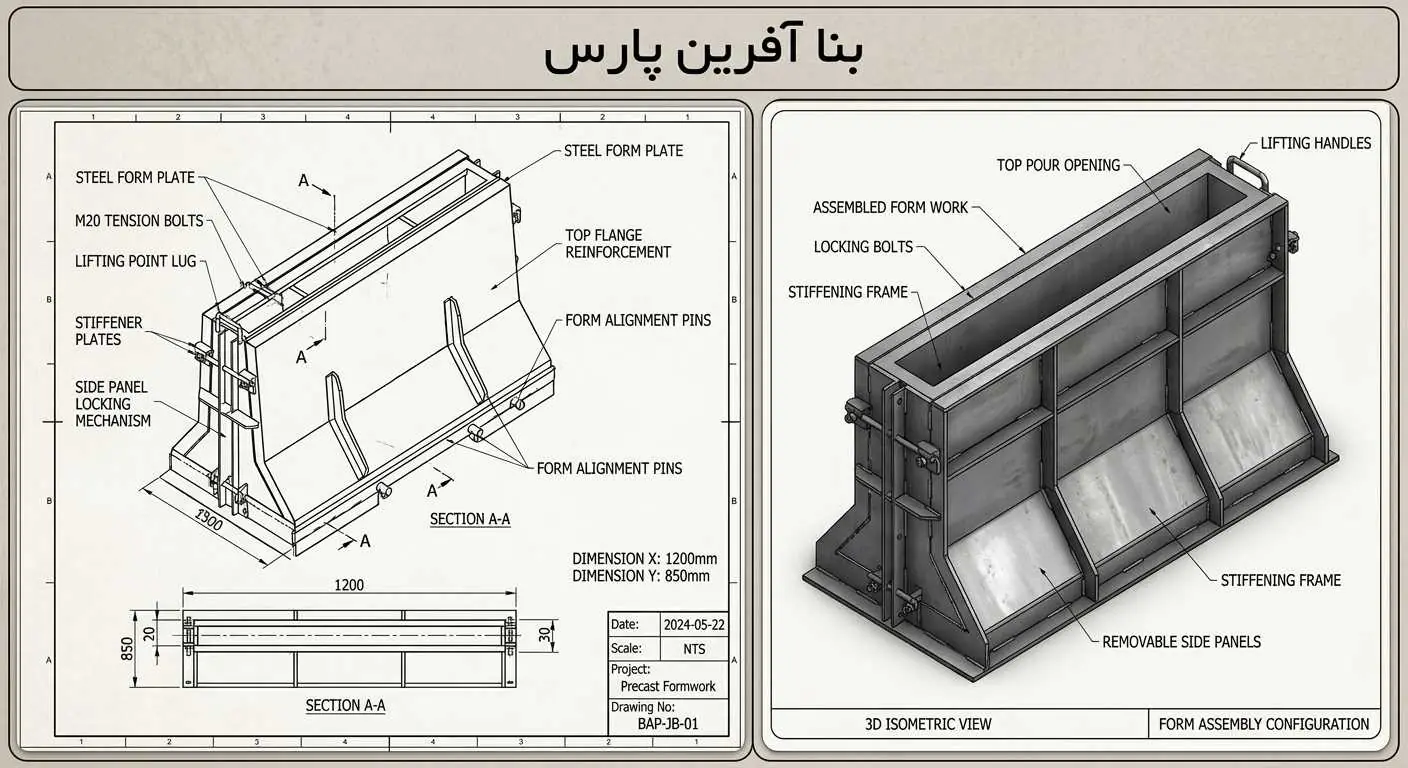 نیوجرسی — جزئیات قالب