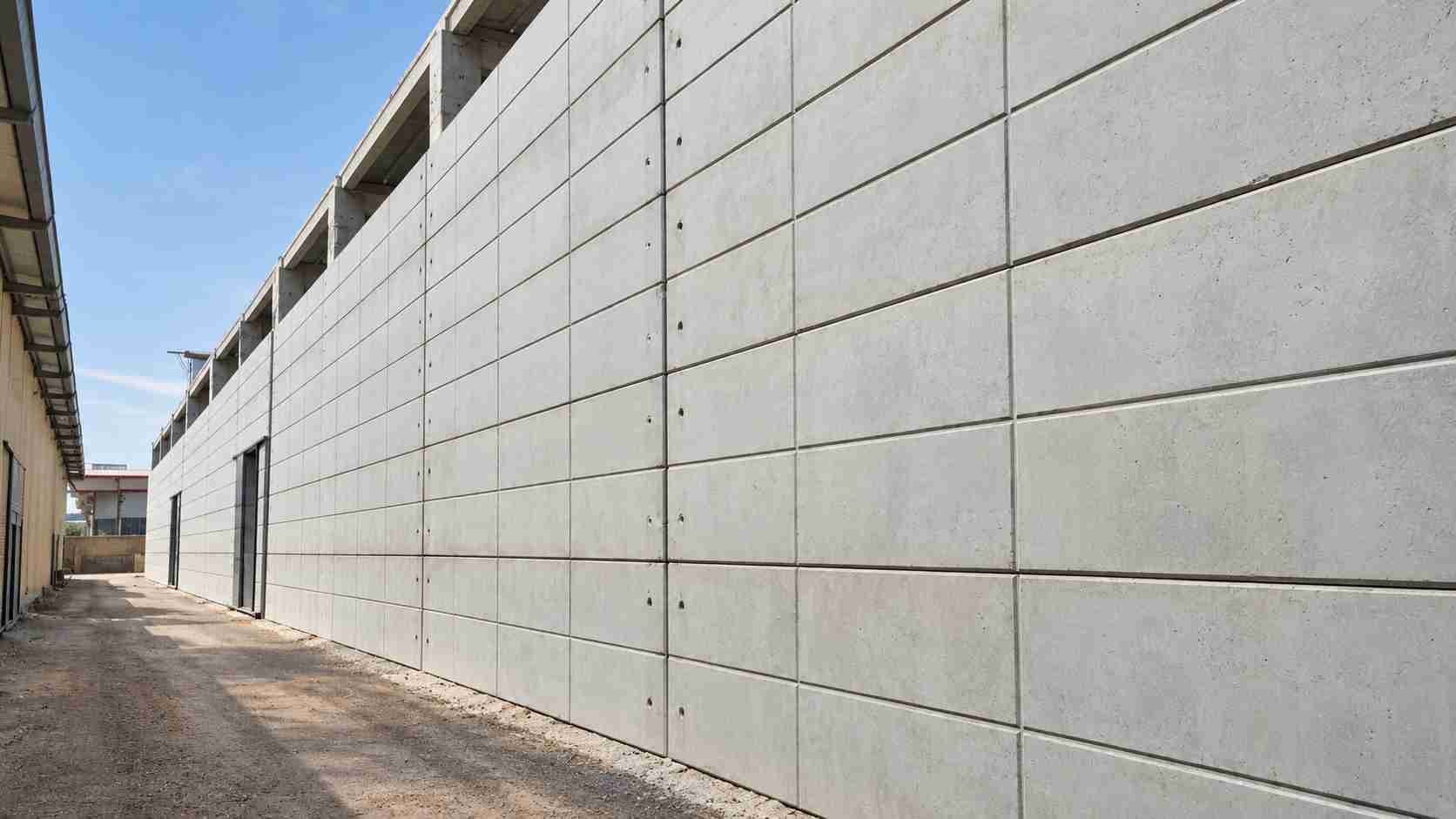 پنل بتنی پیش ساخته پوشش بدنه کارخانه صنعتی